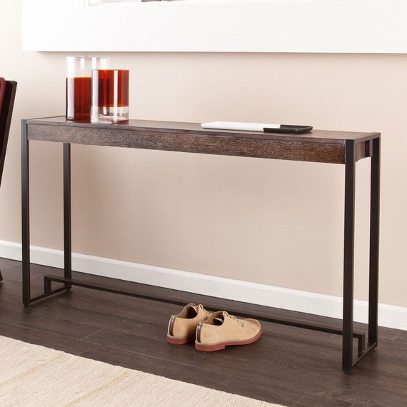 Стол консольный в стиле лофт GES-380